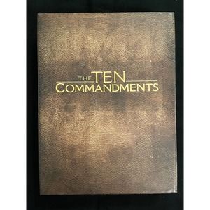 The Ten Commandments FYC DVD Box Set Stone Tablets Rare ABC Emmy 2006 Promo